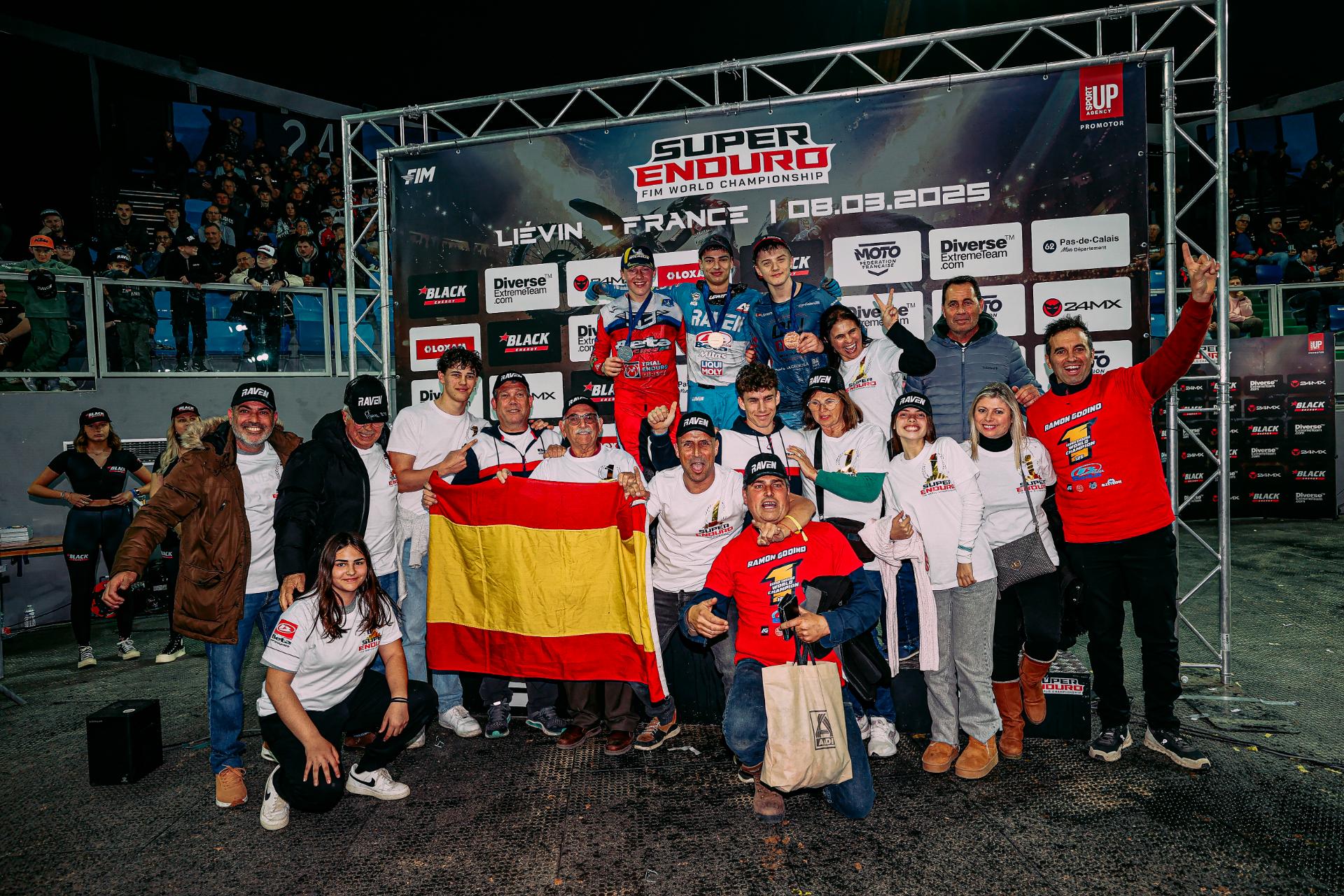 Youth World Cup SuperEnduro 2025 Lievin Ramon Godino.
