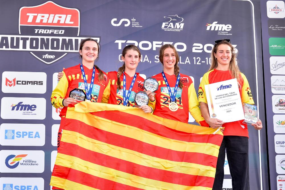 Trial de las Autonomías 2025_CATALUNYA_PODIO FEMINAS