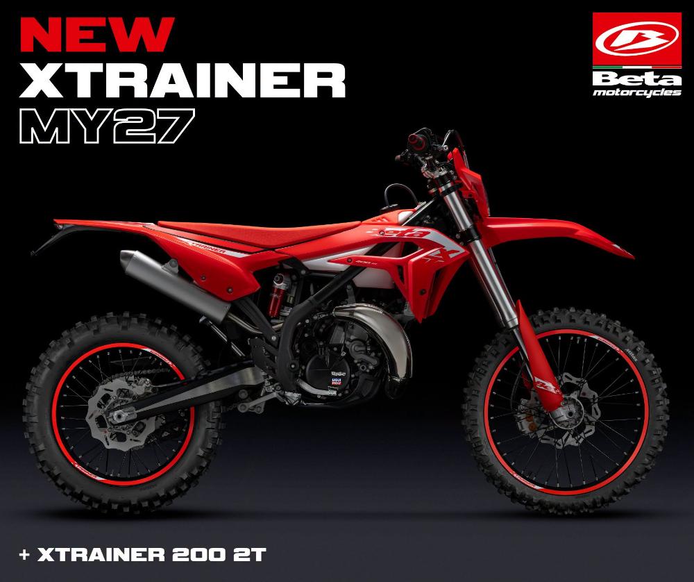 Betamotor amplía la gama Xtrainer 2027 con la nueva 200 2T.