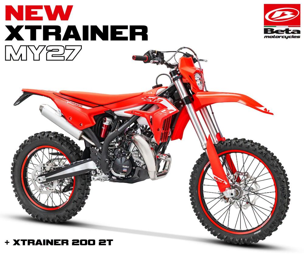 Betamotor amplía la gama Xtrainer 2027 con la nueva 200 2T.